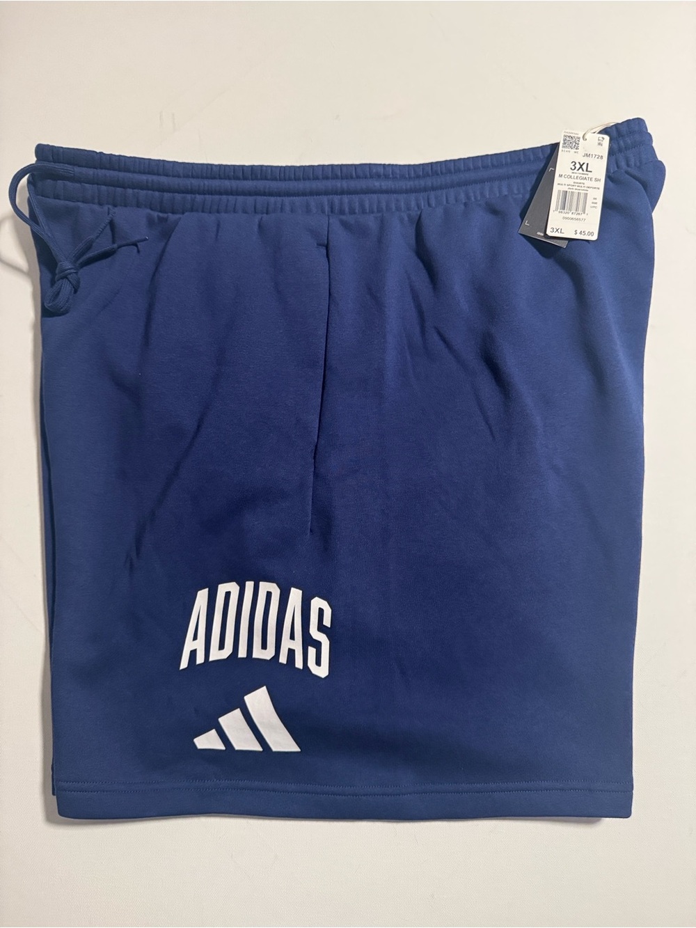 Adidas Fleece Shorts Mens 3X Navy 3XL